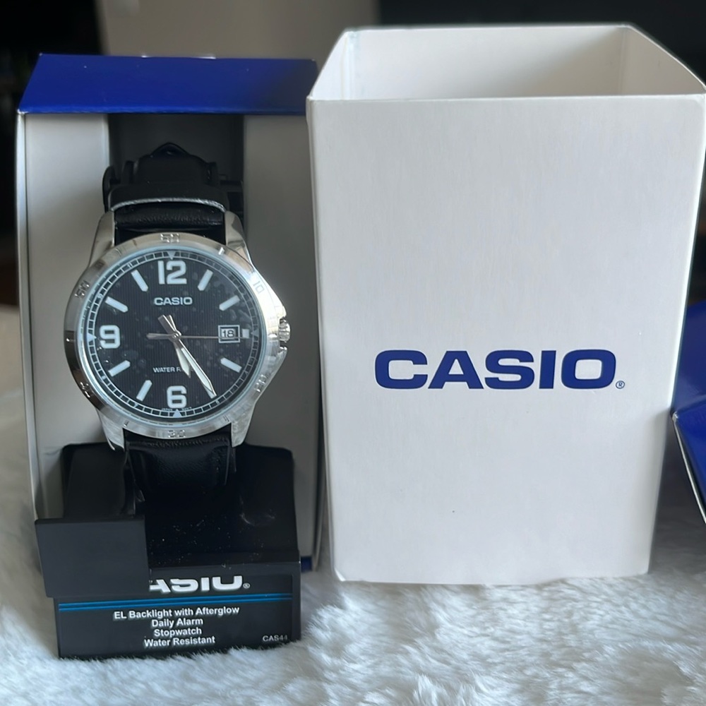Casio dress watch with quartz movement